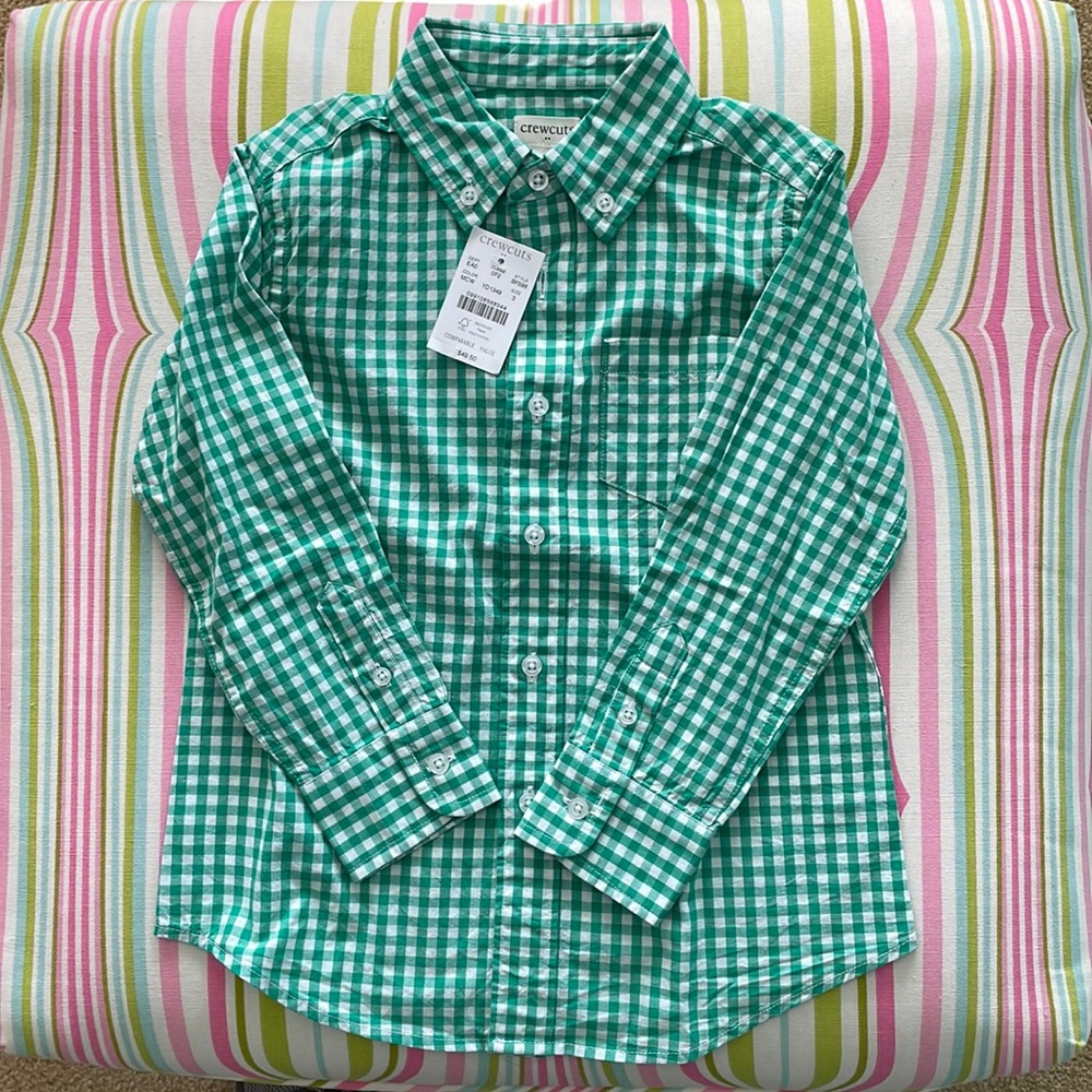 Boys JCrew Crewcuts Button Down Shirt